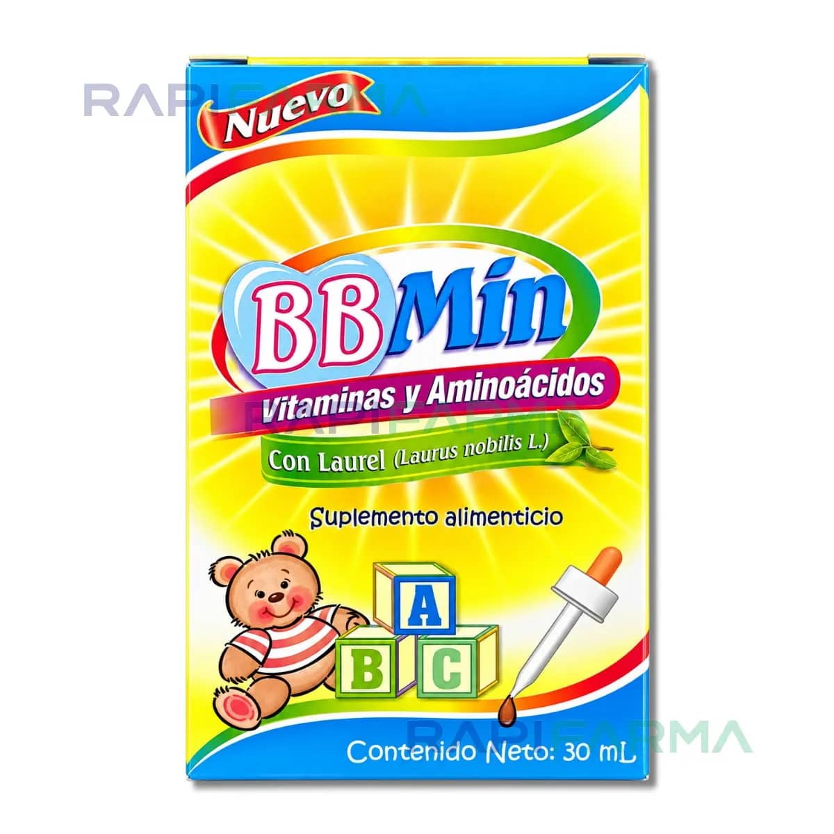 Vitaminas y aminoácidos 30ml (BB Min)