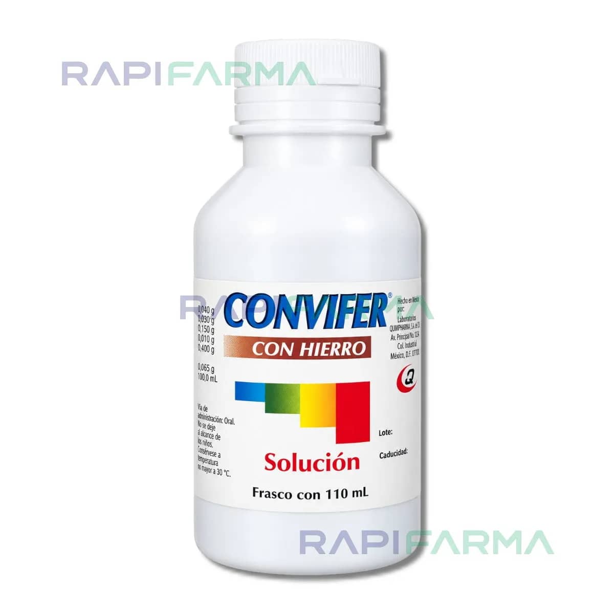 Convifer suplemento alimenticio de Hierro