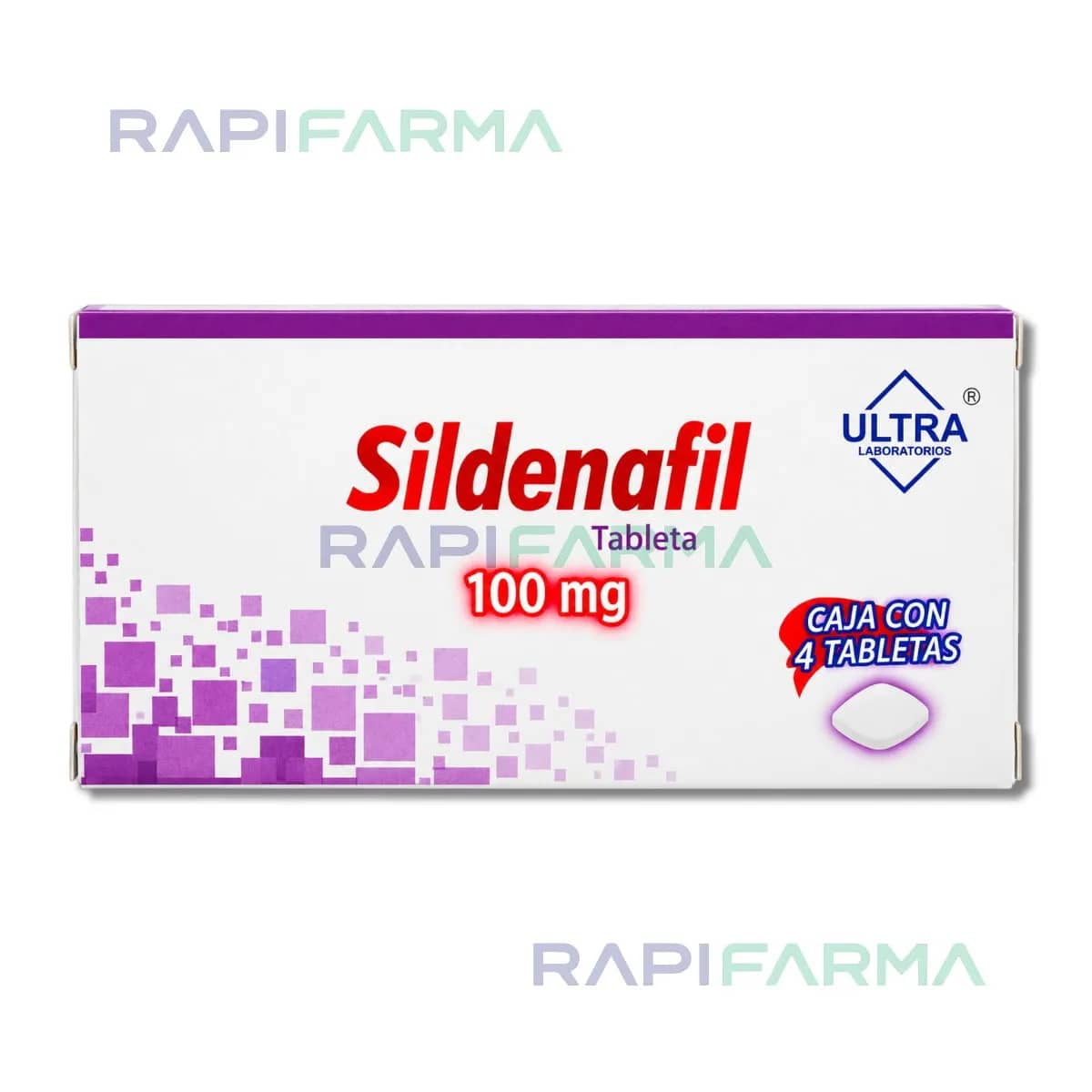 Sildenafil 100mg 4tab (Viagra)