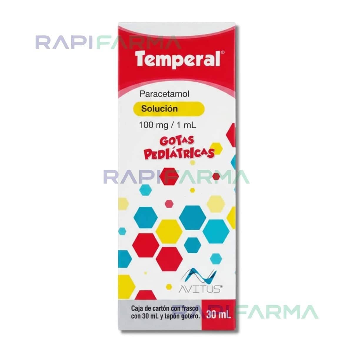 Paracetamol 30ml (Temperal Pediátrico)