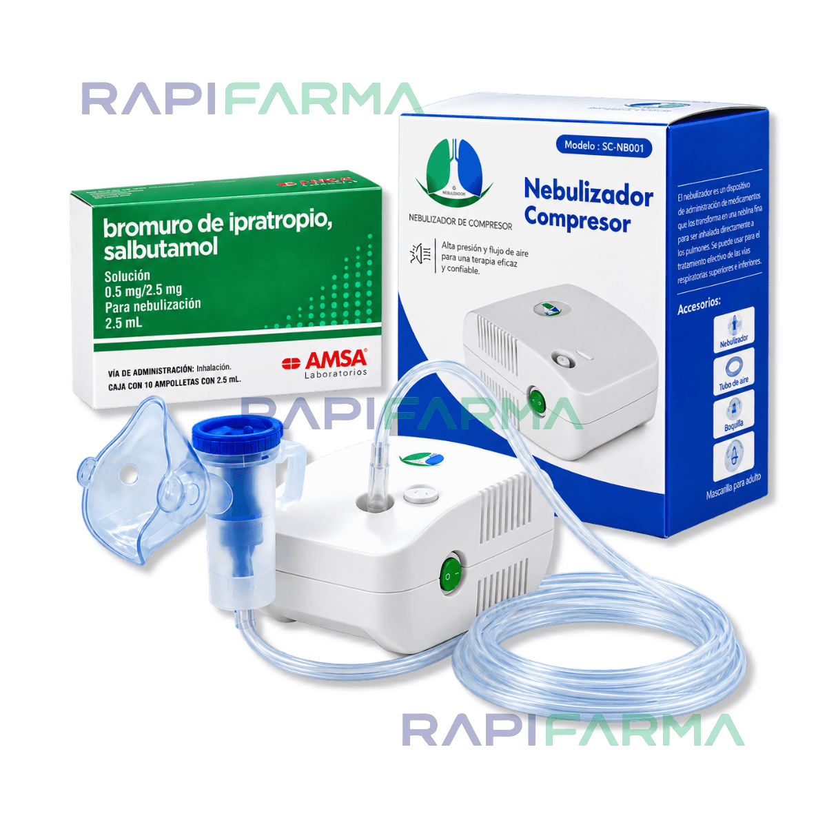 Combo Nebulización en Casa