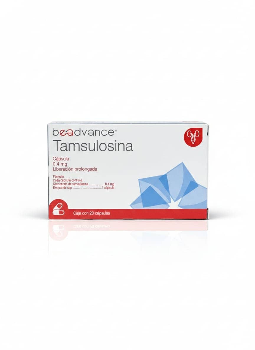 Tamsulosina 0.4mg 20cap (Beadvance)