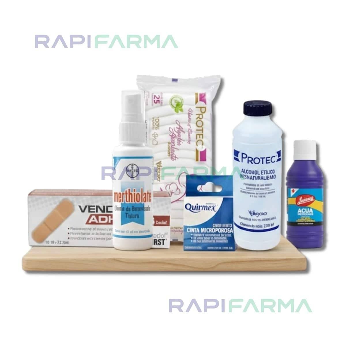 Combo para heridas o raspones