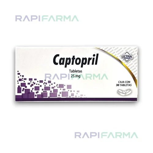 Captopril Tabletas 25 mg