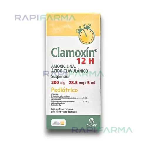 Clamoxín Pediátrico Suspensión 200 mg / 28.5 mg
