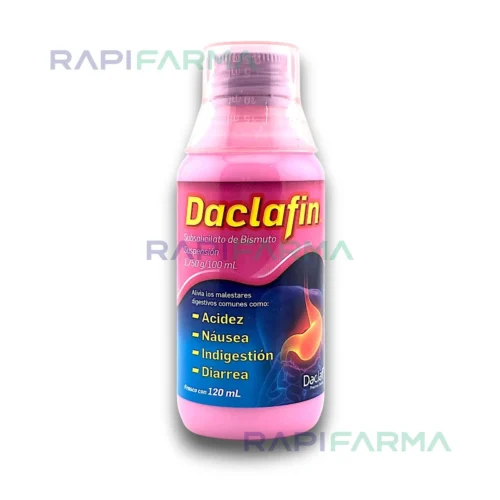 Daclafin Suspensión (Peptobismol/Subsalicilato de Bismuto) 1.75 g