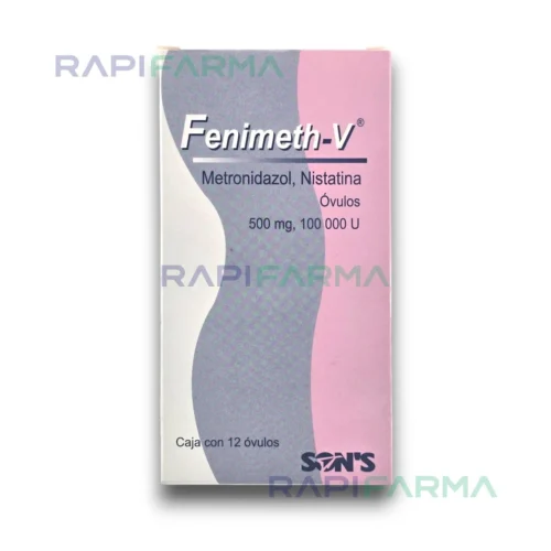 Fenimeth-V Óvulos (Metronidazol-Nistatina) 500mg-100 000 U