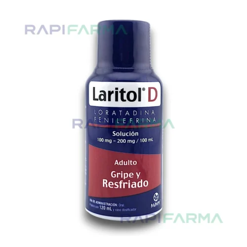 Laritol D (Loratadina y Finelefrina) 120 mL