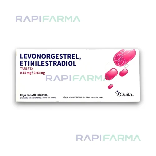 Levonorgestrel / Etinilestradiol (Anticonceptivo) 0.15 mg / 0.03 m