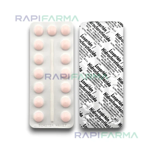 Losartan Hidroclorotiazida 50mg 12.5mg 3.1