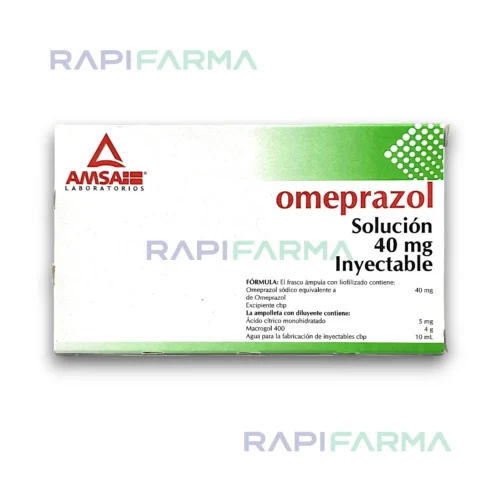 Omeprazol 40 mg Inyectable