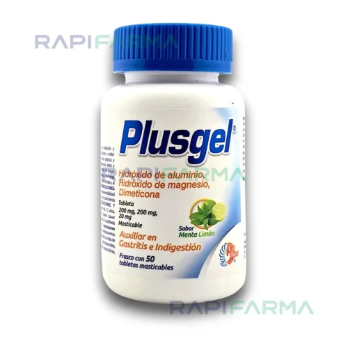 Plusgel Tabletas Masticables (Antiácido)