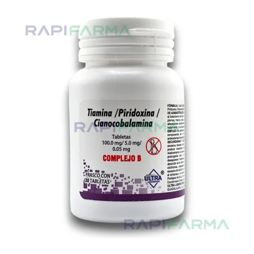 Tiamina Piridoxina Cianocobalamina. Complejo B 4.1