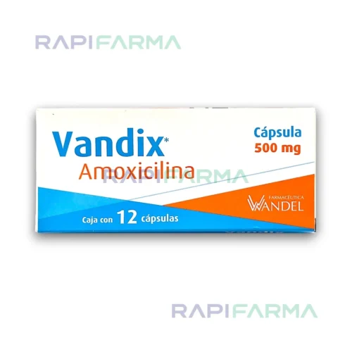 Vandix Cápsulas (Amoxicilina)  500 m